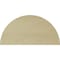 Ekena Millwork Timberthane Knotty Pine Half Round Faux Wood Non-Functional Gable Vent, Primed Tan, 24"W x 12"H GVURHR24X12DKPPR - alternate 3